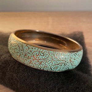 Turquoise bangle bracelet